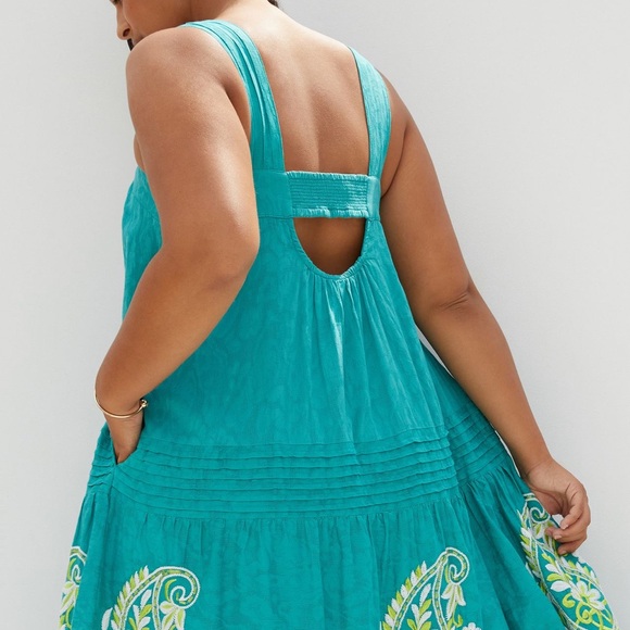 Anthropologie Felicity Embroidered Maxi Dress - Picture 5 of 14
